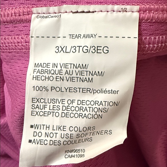 (3 pk for $50) Under Armour Men's Corporate Rival Short Sleeve Polo Pink 3XL - Picture 10 of 10